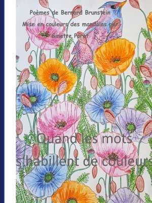 cover image of Quand les mots s'habillent de couleurs